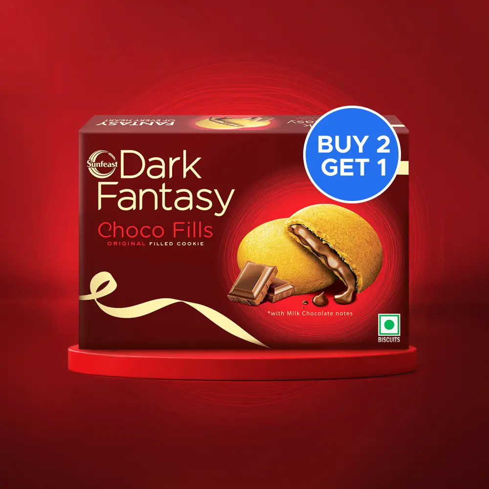 ITC Sunfeast Dark Fantasy Choco Fills for Shakes and Desserts