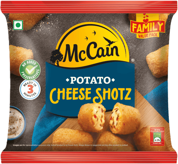 McCain Potato Cheese Shotz Foodservice Pack