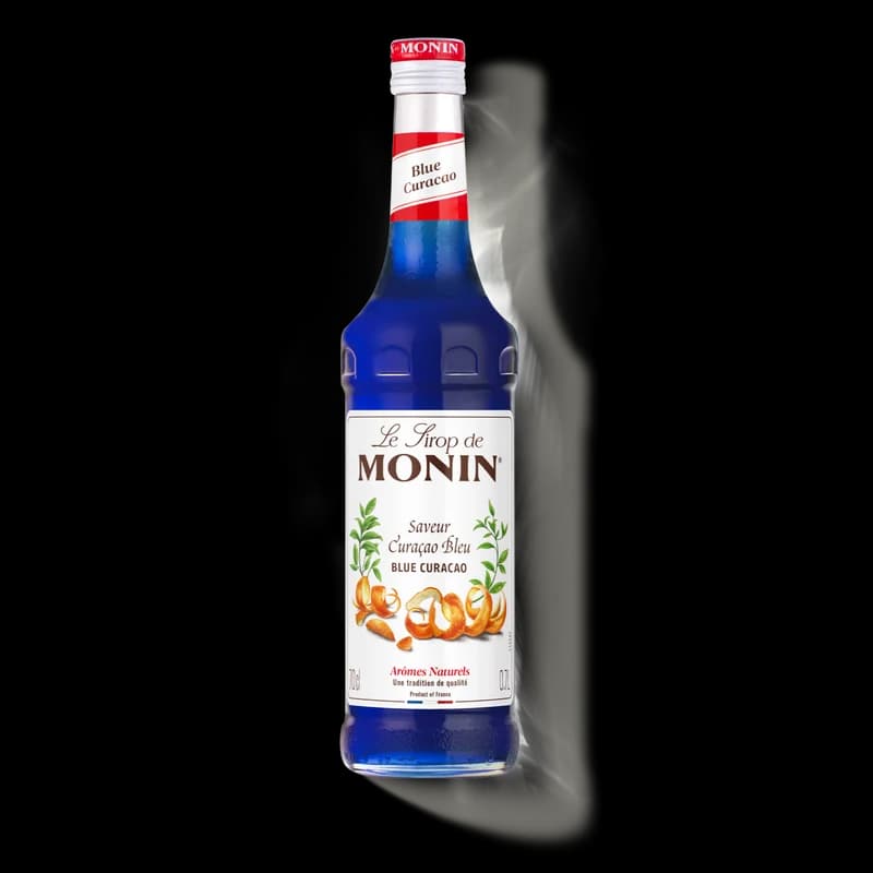 Monin Blue Curaçao Mocktail Syrup 700ml Bottle