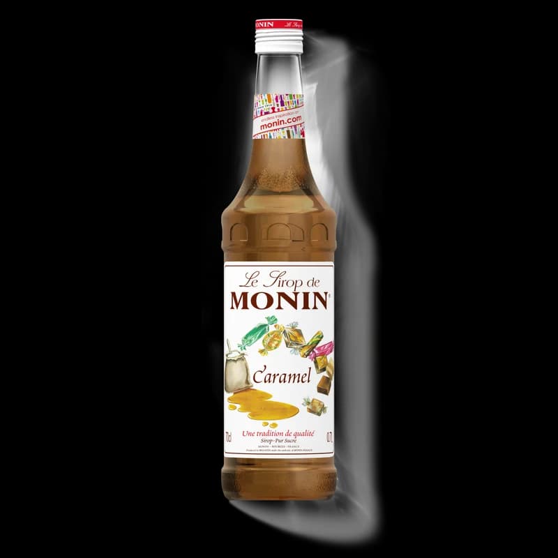 Monin Caramel Flavored Syrup 700ml Bottle