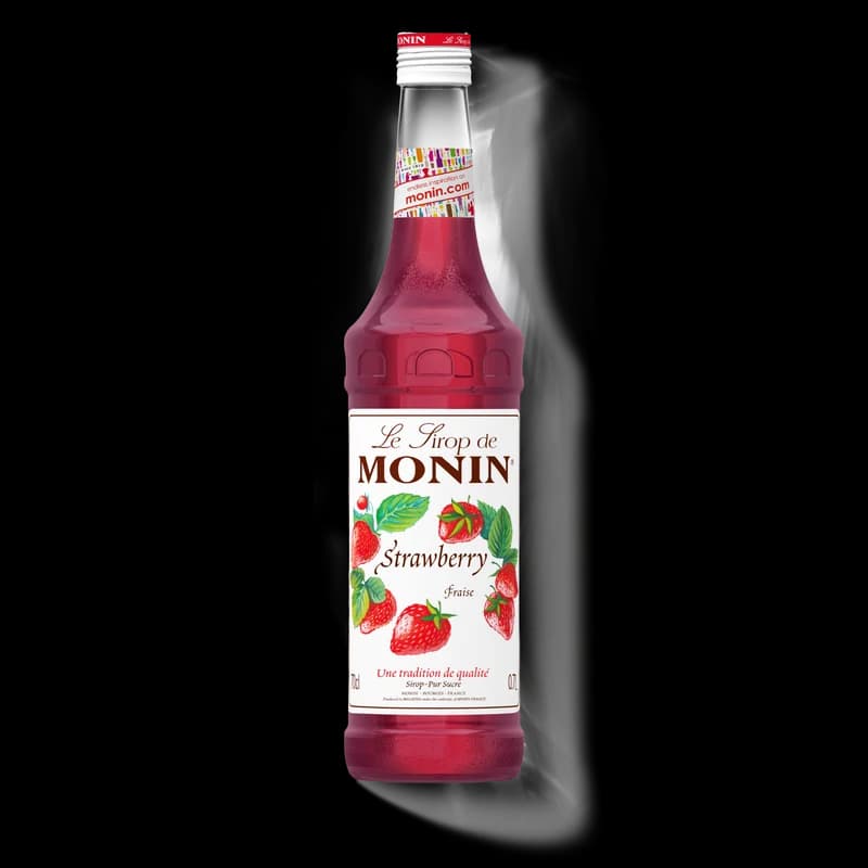 Monin Wild Strawberry Beverage Syrup 700ml