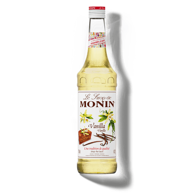 Monin Vanilla Syrup 700ml Glass Bottle